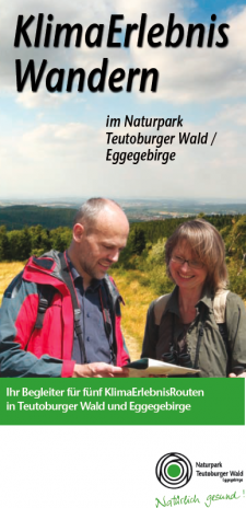 KlimaErlebniswandern Broschüre Titelblild