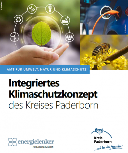 Titelblatt integriertes Klimaschutzkonzept Kreis Paderborn