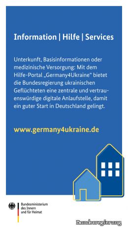 Infos für Geflüchtete aus der Ukraine