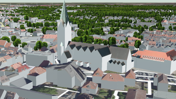 Der Kreis Paderborn in 3D