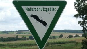Naturschutzgebiet Schild (Foto: Kreis Paderborn - Umweltamt)