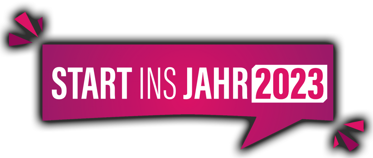 Logo Start ins Jahr 2023