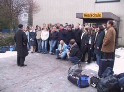 Realschler als Botschafter des Friedens