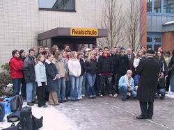 Realschler als Botschafter des Friedens