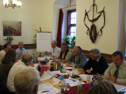 Brainstorming im Rahmen der Frderung der Jugendarbeit