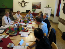 Brainstorming im Rahmen der Frderung der Jugendarbeit