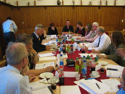 Brainstorming im Rahmen der Frderung der Jugendarbeit