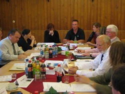 Brainstorming im Rahmen der Frderung der Jugendarbeit